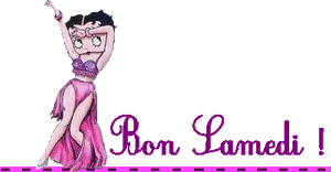 Gif animé Bon samedi Betty Boop
